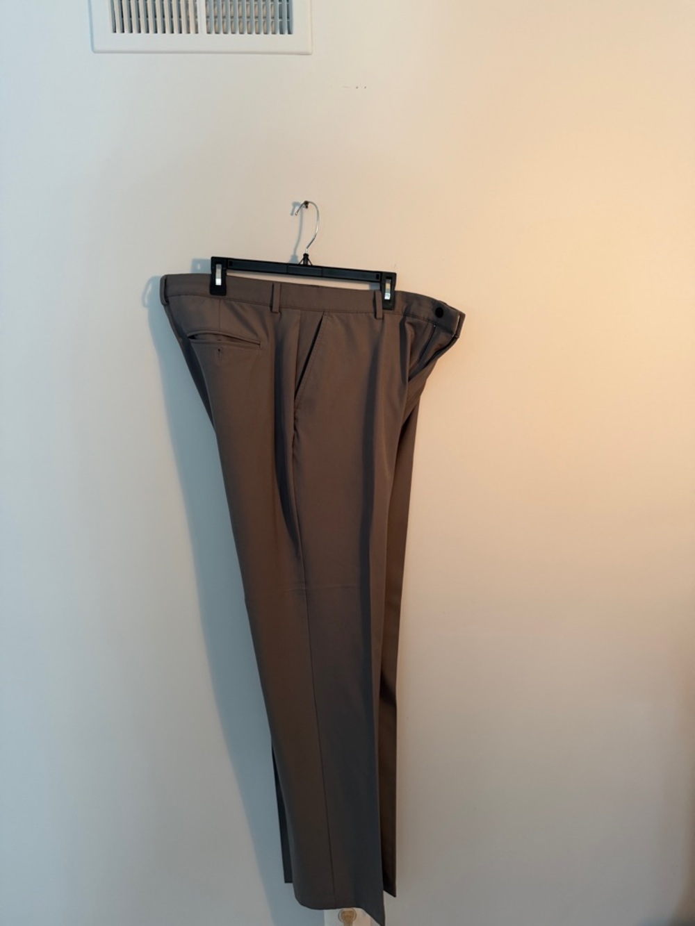 Men's Dress/Golf  Pants in Gray Classic Tailored Fit